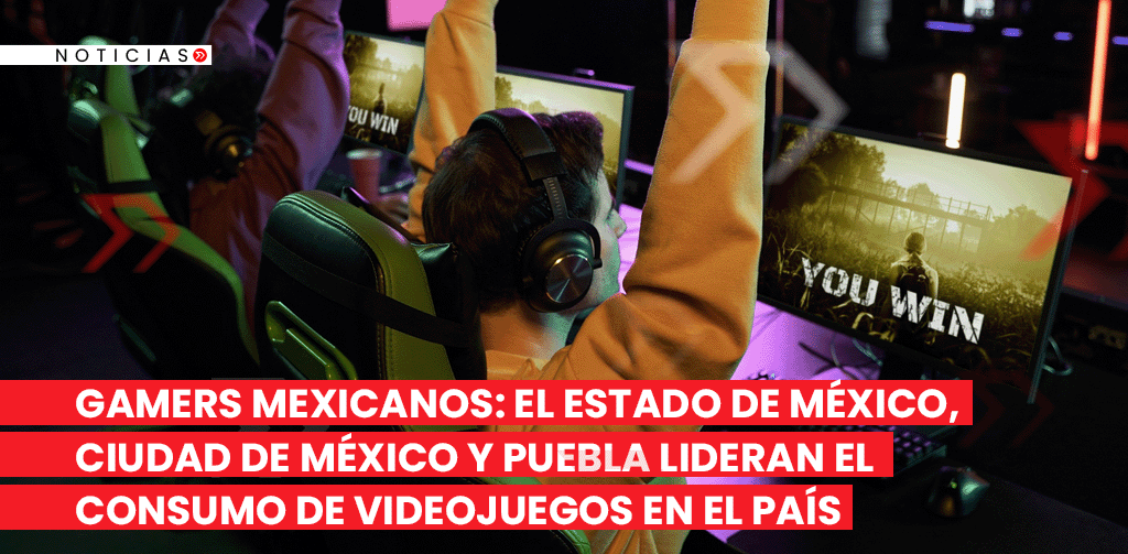 Gamers Mexicanos: El Estado de México, Ciudad de México y Puebla lideran el consumo de videojuegos en el país